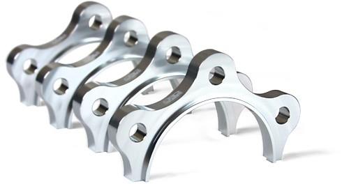 BLOX Honda S2000 Racing Half Shaft Spacers-Silver (Recommended for vehicles lowered 1.25in or more)-thumbmail-2