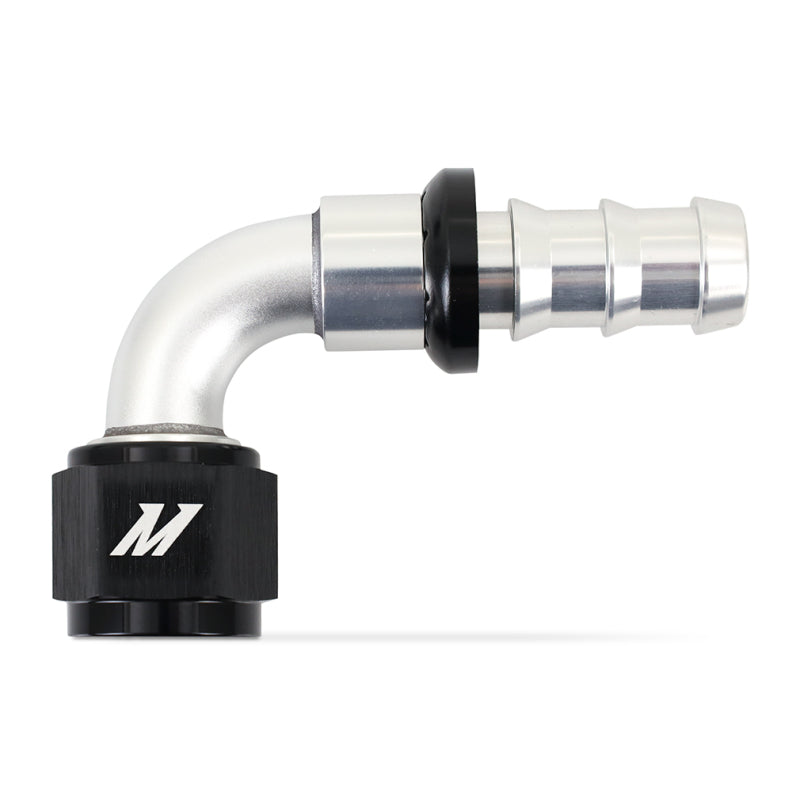 Mishimoto 90 Degree Push Lock Fitting - 10AN-thumbmail-1