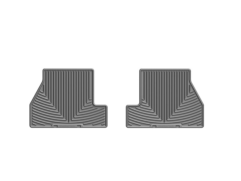 WeatherTech 12+ Ford Focus Rear Rubber Mats - Grey-thumbmail-2