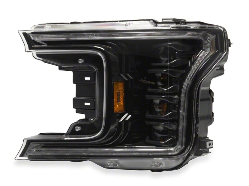 Raxiom 18-20 Ford F-150 CXR Series LED Headlights with Amber DRL- Black Housing- Clear Lens-thumbmail-8