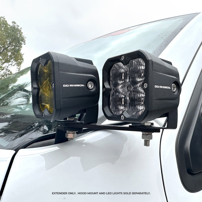Go Rhino Universal XE Hood Hinge Cube Light Mount-thumbmail-6