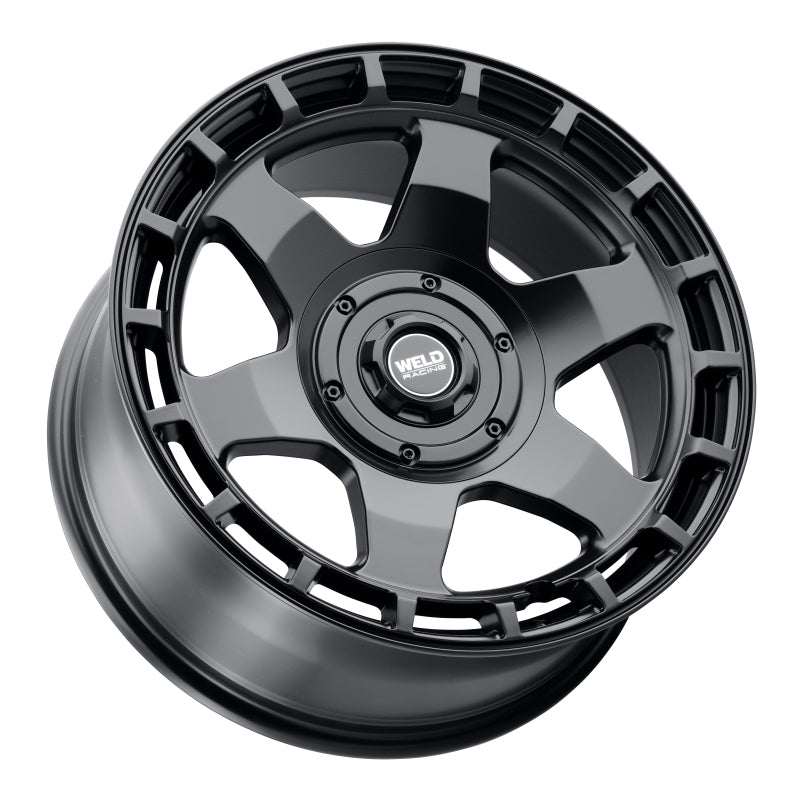 Weld Off-Road Ridge 20x9 - 8x180 BP - ET0 - 124.3mm CB - Satin Black Wheel-thumbmail-3