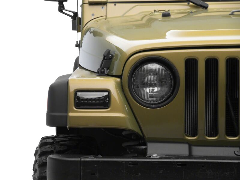 Raxiom 97-06 Jeep Wrangler TJ Axial Series LED Sequential Cornering Lights- Smoked-thumbmail-6