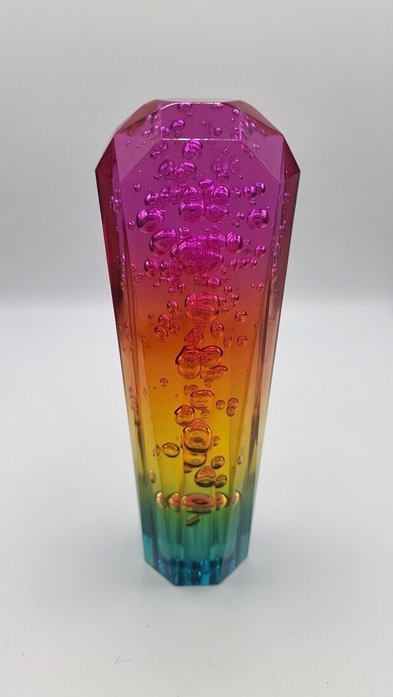 Proper Goods Acrylic Shift Knob - Rainbow w/ Thread Adapters 12x1.25mm, 10x1.25mm, 8x1.25mm