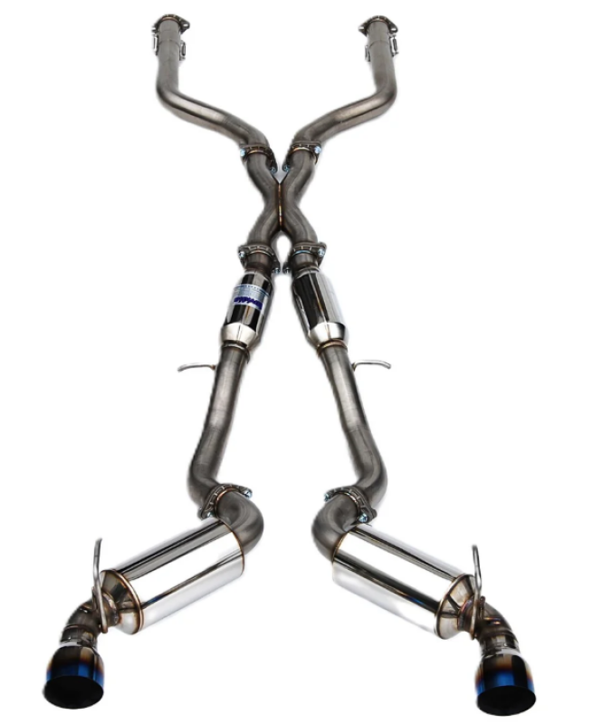 Invidia 2022+ Nissan Z 70mm N1 Cat Back Exhaust - TI Tips-thumbmail-2