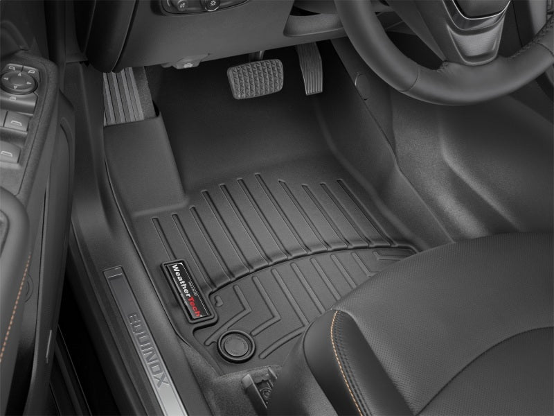 WeatherTech 2023+ Kia Sportage (Incl. Hybrid) Front FloorLiner - Black-thumbmail-1