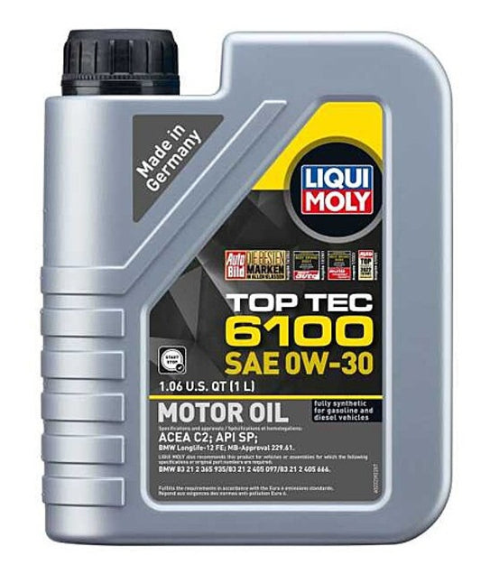 LIQUI MOLY 1L Top Tec 6100 Motor Oil 0W30