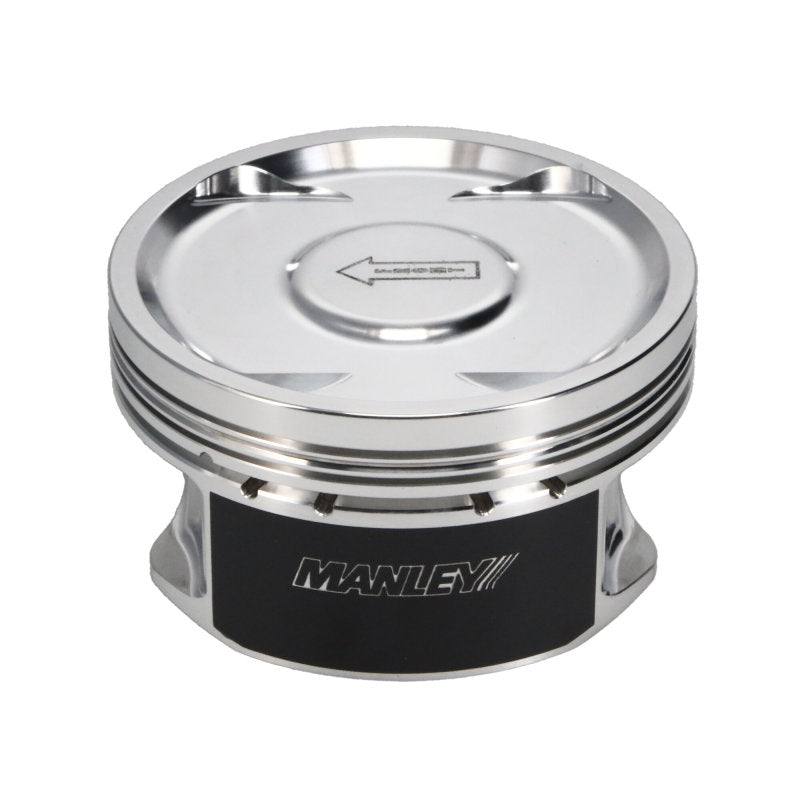 Manley 04+ Subaru WRX STi (EJ257) 75mm DE-STROKED 100mm +.5mm Bore 8.5:1 Dish Piston Set w/ Rings-thumbmail-9