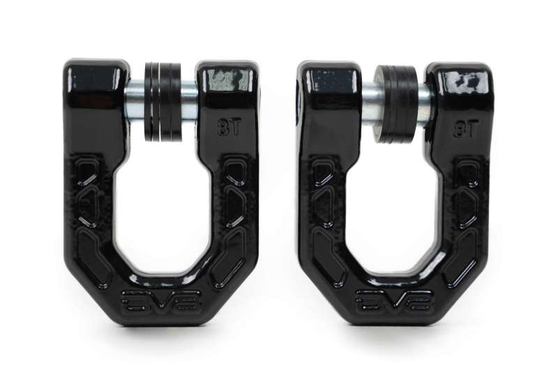 DV8 Offroad Elite Series D-Ring Shackles - Pair (Black)-thumbmail-15