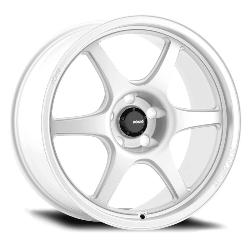 Konig Hexaform 15x7.5 4x100 ET35 Gloss White-thumbmail-1