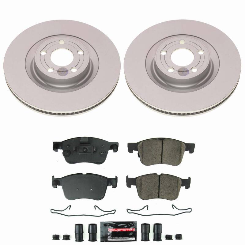 Power Stop 22-26 Ford Maverick Front Z23 Coated Brake Kit-thumbmail-1