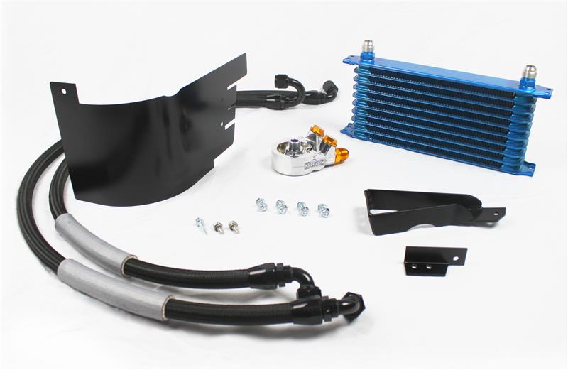 GReddy 2017-2019 Honda Civic Type-R NS1010G 10 Row Oil Cooler Kit-thumbmail-7