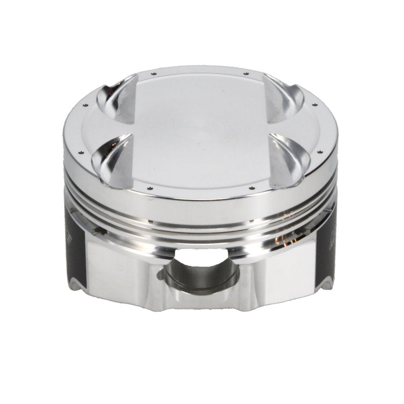 Manley Mitsubishi 4B11 86mm Bore 9.0:1 CR -5cc Dish Turbo Tuff Piston Set w/ Rings-thumbmail-7