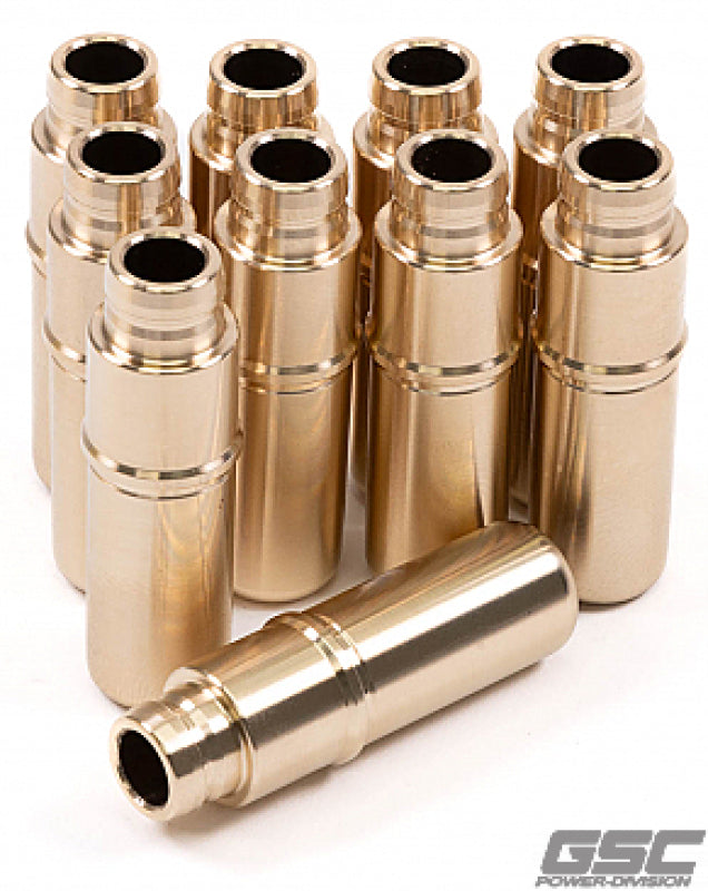 GSC P-D Audi R8/Lambirghini Huracan V10 5.2L Int/Exh +.001in OD Stopper Style Valve Guide - Single