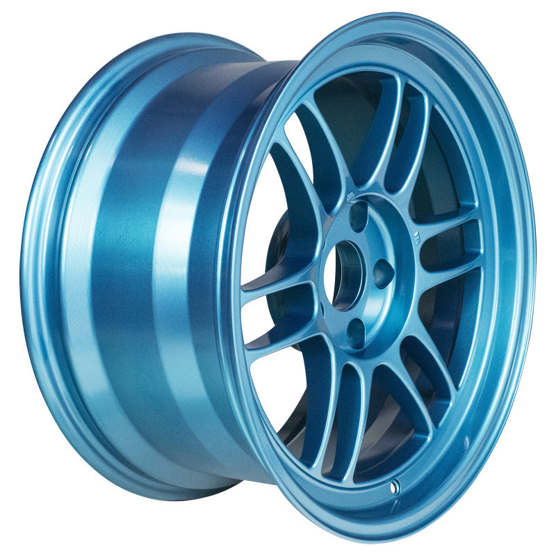 Enkei RPF1 17x9 5x114.3 22mm Offset 73mm Bore Emerald Blue Wheel (MOQ 40)-thumbmail-2