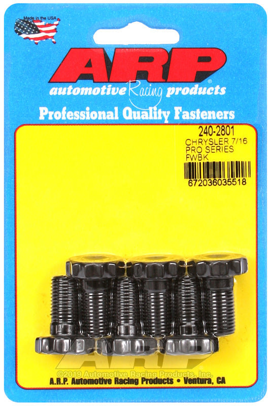ARP Chrysler 7/16in x 20 - .875in Length Pro Series Flywheel Bolt Kit-thumbmail-1