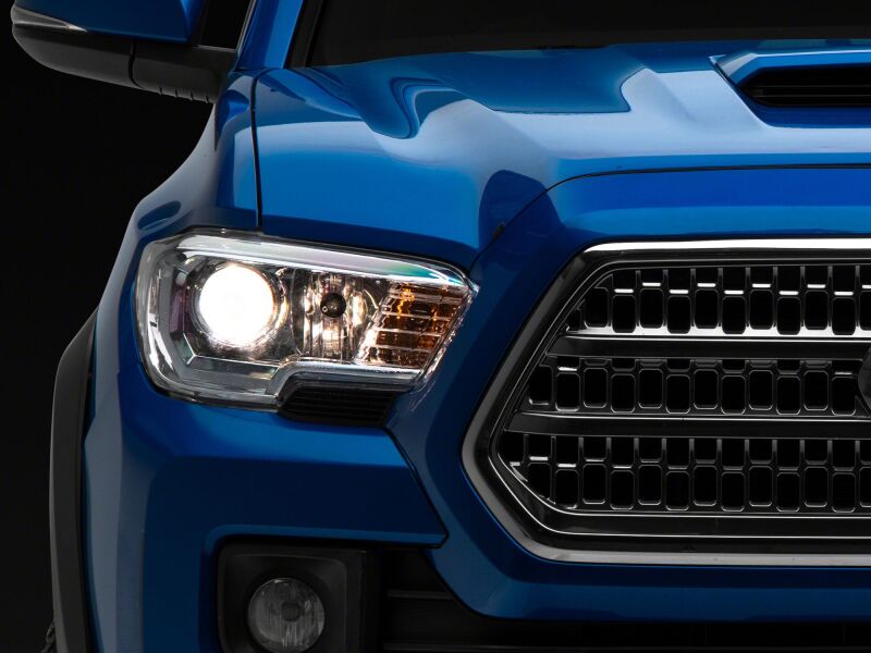 Raxiom 16-23 Toyota Tacoma Axial Series OE Replmnt Headlights- Chrome- Clear Lens-thumbmail-7