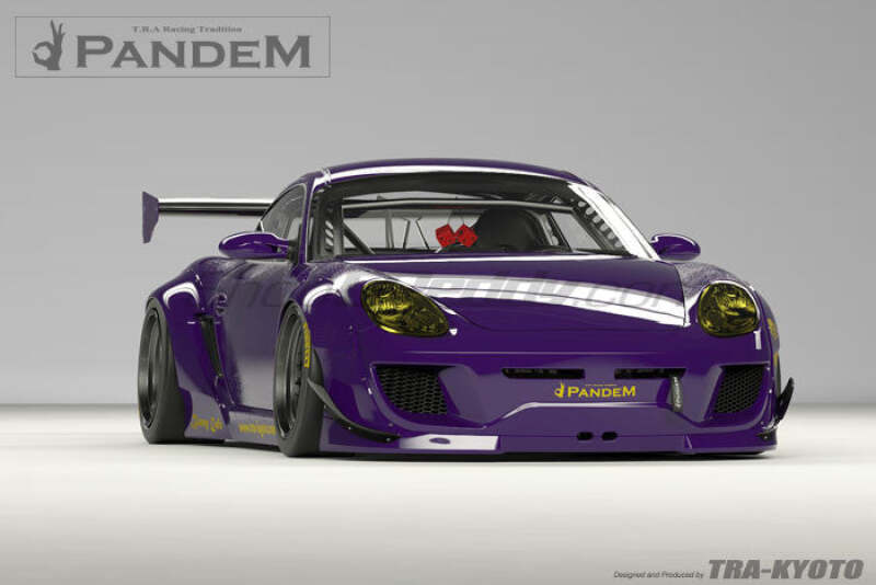 GReddy Pandem RB 09-12 Porsche Cayman Complete Wide Body Aero Kit WITH WING (Special Order)-thumbmail-6