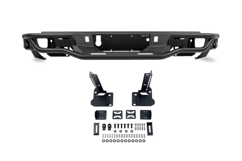 DV8 Offroad 23-26 Chevrolet Colorado/GMC Canyon Tube Rear Bumper - Micro Texture Black Powder Coat-thumbmail-12