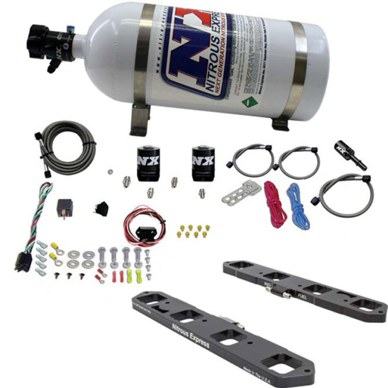Nitrous Express Dodge Hemi 5.7L/6.1L/6.4L Direct Port Plate System w/o Bottle-thumbmail-4