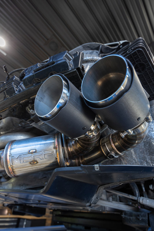 MBRP 20-24 Chevrolet Corvette C8 3in Active Cat Back Quad Split Rear Exit Exhaust w/ AFM Sims-thumbmail-2