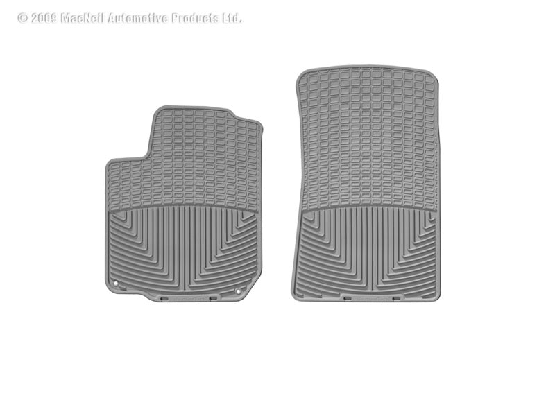 WeatherTech 04 Volkswagen R32 Front Rubber Mats - Grey-thumbmail-2