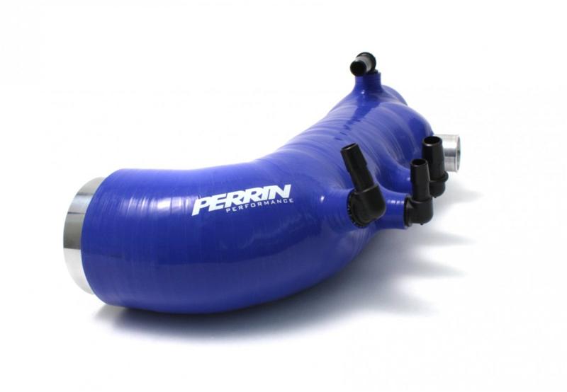 Perrin 08-13 Subaru WRX / 05-09 Legacy GT Blue Turbo Inlet Hose-thumbmail-4