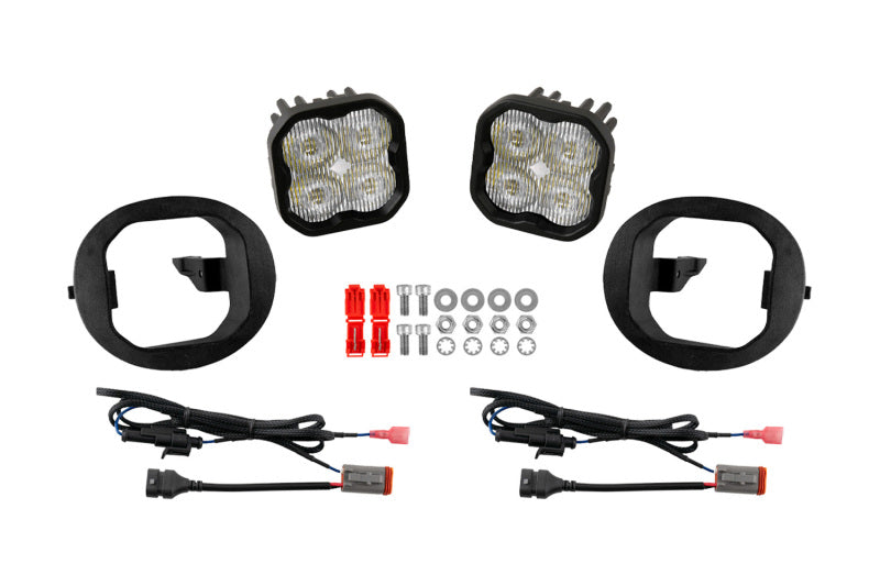 Diode Dynamics 04-09 Lexus ES330/Toyota 4Runner/Avalon/RAV4 SS3 LED Foxbeam Fog Light Kit-thumbmail-1