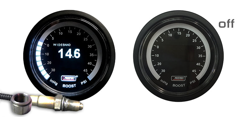 2-1/16" Wideband Digital Air Fuel Ratio + BOOST White OLED Display-thumbmail-1