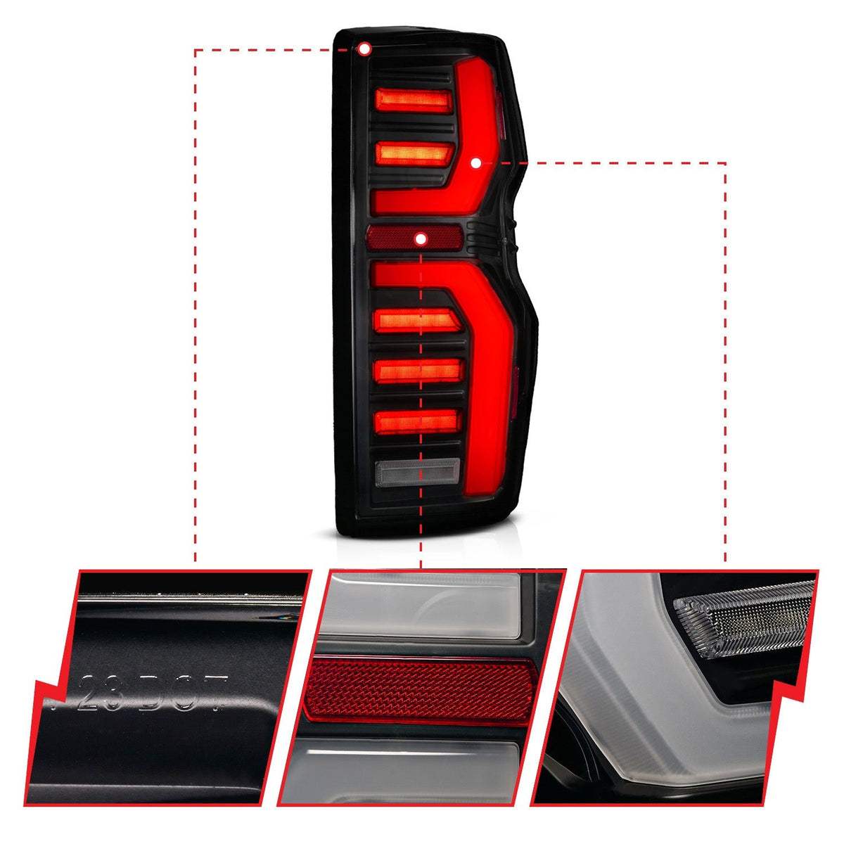 Anzo USA 311491X LED tail lights — official product photo, view 2