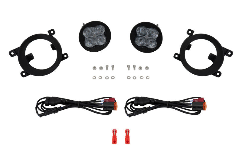 Diode Dynamics 13-15 Toyota RAV4 SS3 LED Foxbeam Fog Light Kit-thumbmail-1