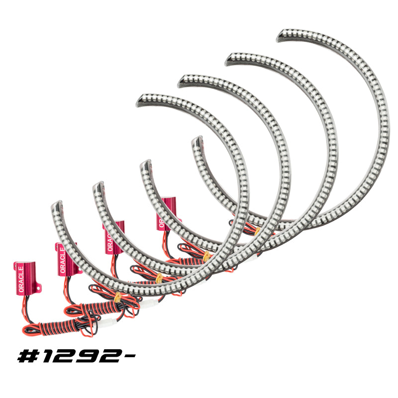 Oracle Dodge Challenger 08-14 LED Waterproof Halo Kit - Red-thumbmail-5