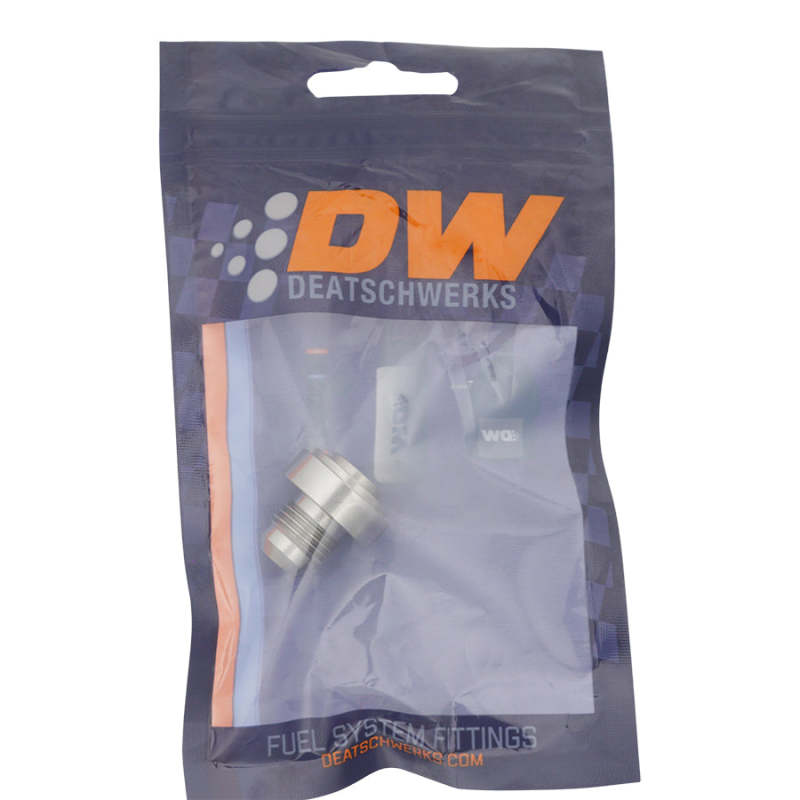 DeatschWerks 6AN Male Flare Stainless Steel Weld On Fitting-thumbmail-2