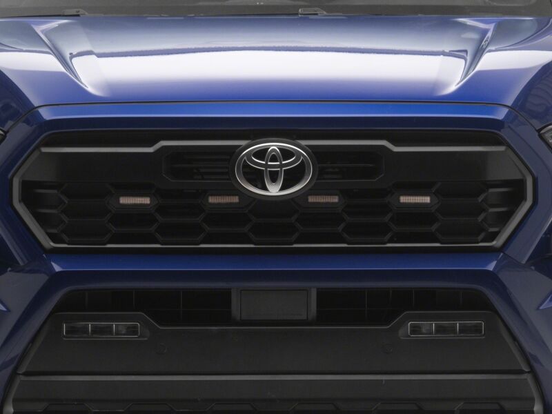 Raxiom 24-26 Toyota Tacoma Pre Runner/ TRD Off-Road/ TRD Sport Amber LED Grille Light- Clear Lens-thumbmail-8