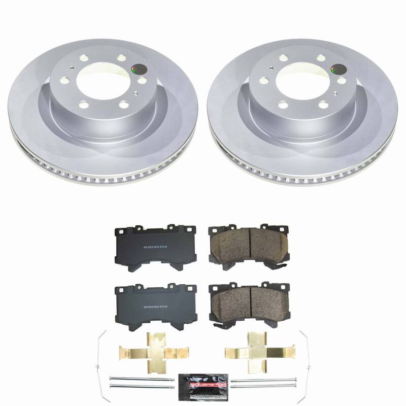 Power Stop 23-26 Toyota Sequoia Front Z23 Coated Brake Kit-thumbmail-1