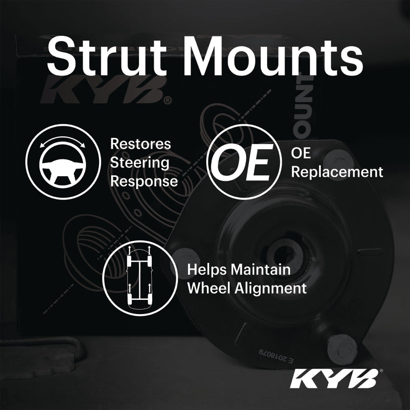 KYB 18-22 Hyundai Kona Strut Mount Kit - Front-thumbmail-2