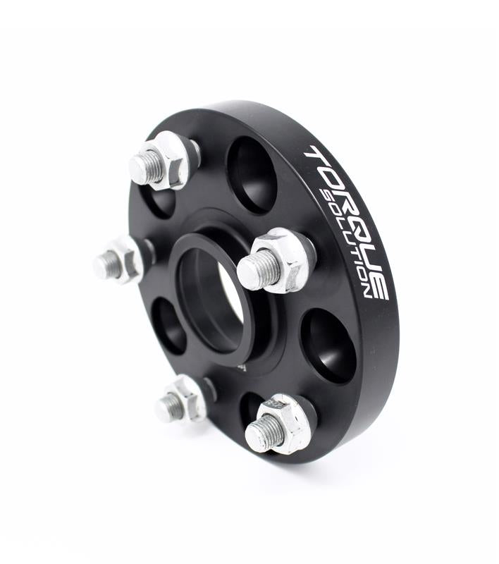 Torque Solution Forged Aluminum Wheel Spacer Subaru 56mm Hub 5x100 - 25mm-thumbmail-4