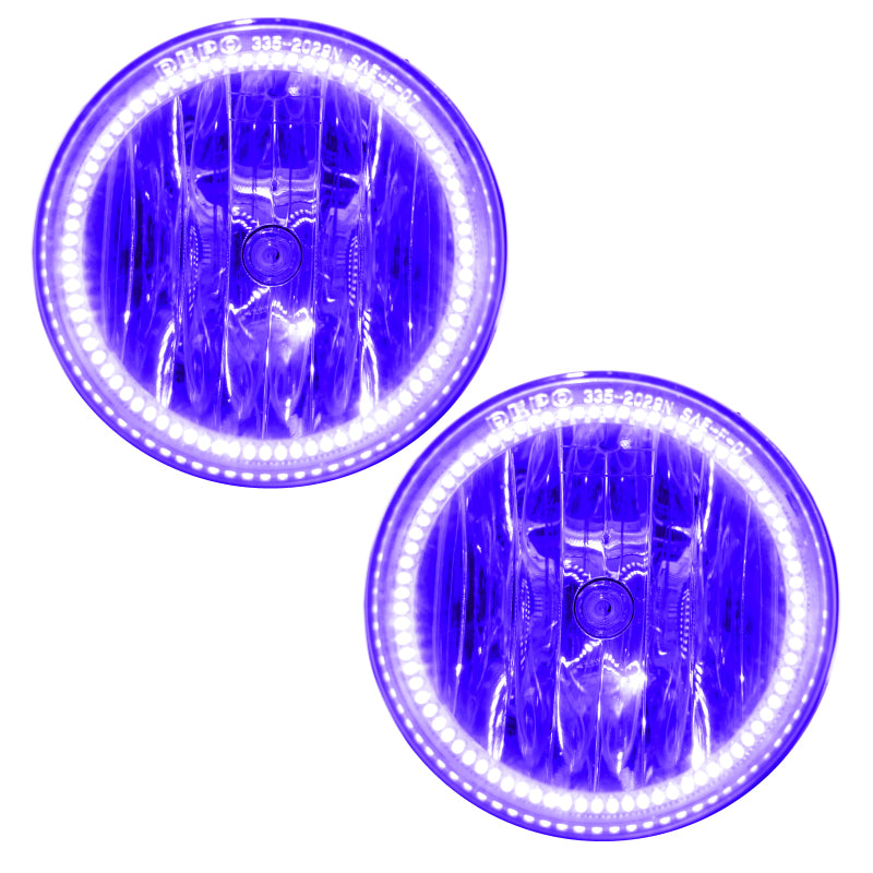 Oracle 10-12 Ford Mustang LED Fog Light Halo Kit - Shelby/Roush Fogs - UV/Purple-thumbmail-4