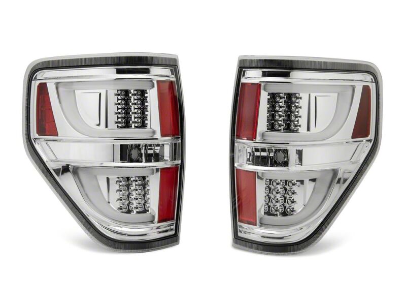 Raxiom 09-14 Ford F-150 Styleside G2 LED Tail Lights- Chrome Housing- Clear Lens-thumbmail-7