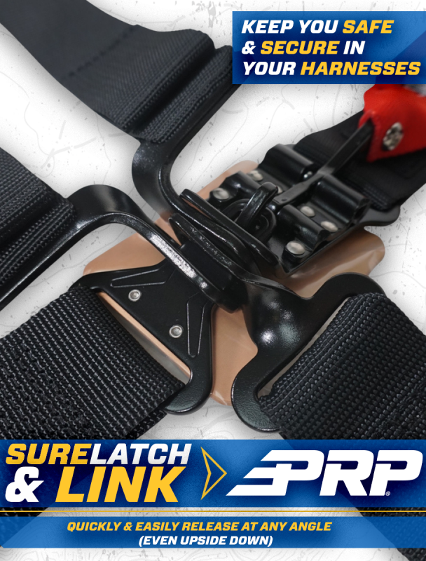 PRP 4.2 Harness with Latch / Link Lap Belt- Silver-thumbmail-4
