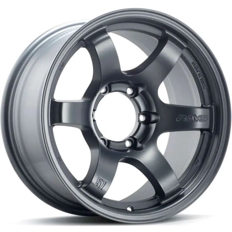 Gram Lights 57DR-X 17X8.5 -10 6-139.7 Gunblue II-thumbmail-1