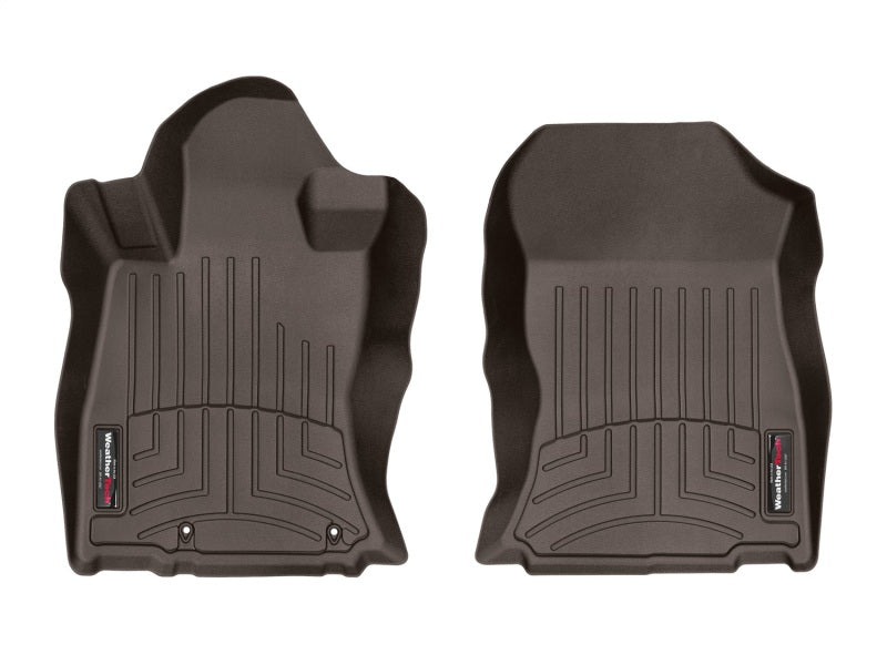 WeatherTech 2019+ Subaru Forester Front FloorLiners - Cocoa-thumbmail-1