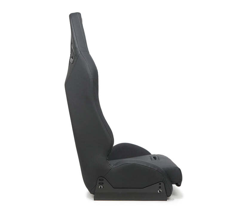 NRG Defender Water Resistant Steel Frame Suspension Seats Black w/ Blue Trim & Defender logo-thumbmail-4