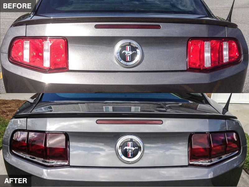 Raxiom 10-12 Ford Mustang Aero Tail Lights- Blk Housing (Smoked Lens)-thumbmail-11