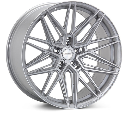 Vossen HF7 - 19x10 - ET28 - 5x120.65 - 70.3 - Deep - SS - Satin Silver
