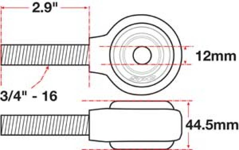 SPC Performance XAXIS Rod End Ball Joint-thumbmail-2