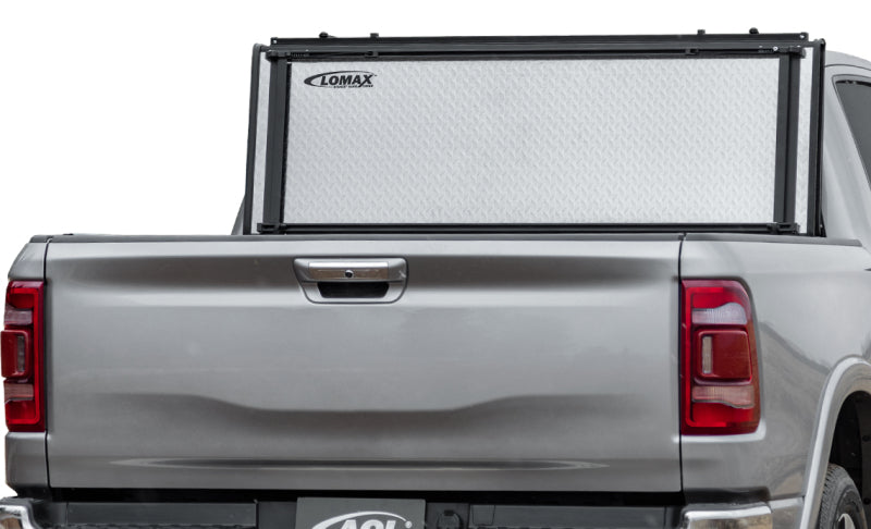 Access 2022+ Hyundai Santa Cruz 4ft Box LOMAX Trifold Bed Cover - Black Diamond Mist-thumbmail-2