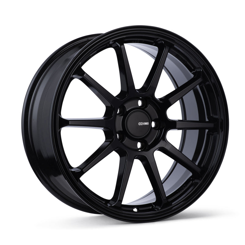 Enkei PX-10 17x7.5 5x100 45mm Offset 72.6mm Bore Gloss Black Wheel-thumbmail-1