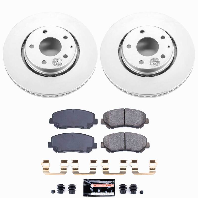 Power Stop 16-25 Mazda CX-5 Front Z23 Coated Brake Kit-thumbmail-1