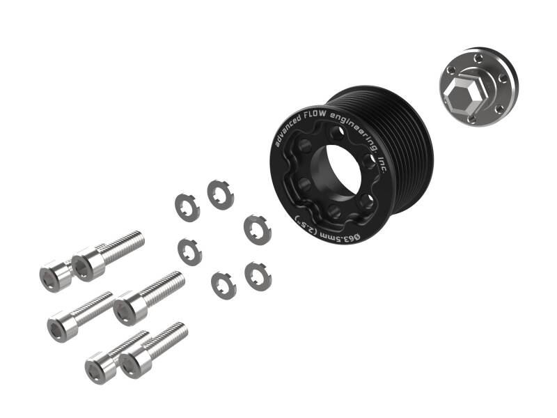 aFe 15-23 Dodge Challenger / 15-23 Dodge Charger SRT Hellcat Supercharger Power Pulley Kit-thumbmail-6
